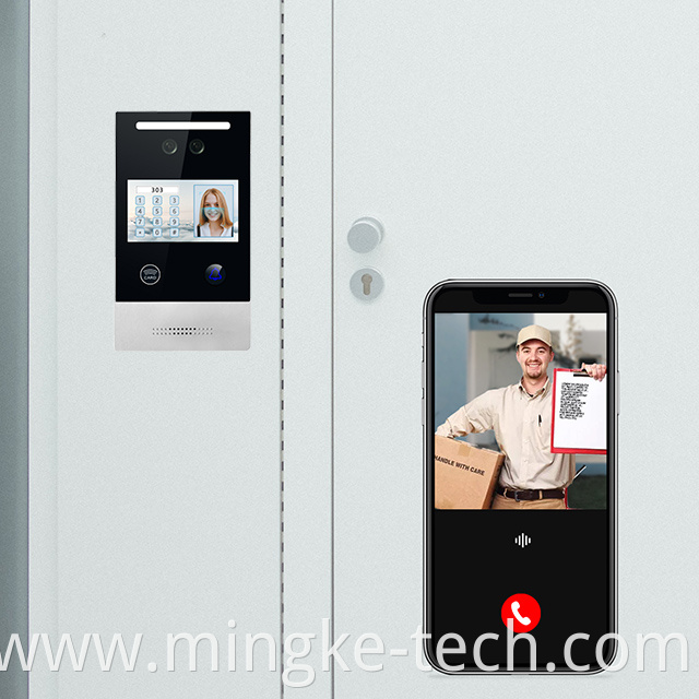 In Stock Tuya Smart Ip Door Phone Intercom Android System Smart life Camera Wifi Video Doorbell